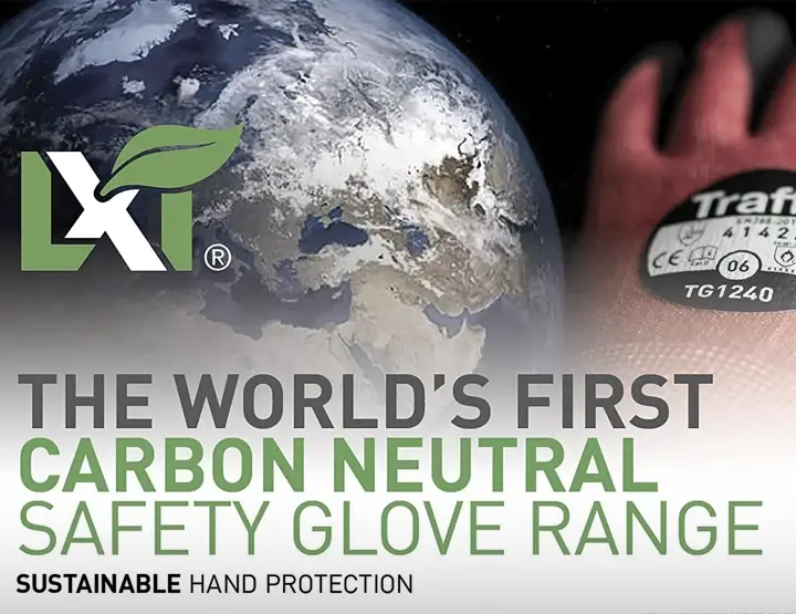 The World's first carbon neutral hand protection - LXT work gloves
